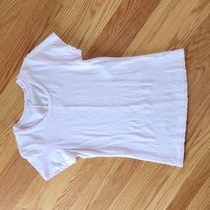 SUNDRY Pale Pink 100% Cotton Tee, Size 0 or XS